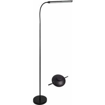 Berger 1049-FL-14 LED állólámpa, fekete, 14 W, 4000 K, 140 cm kép
