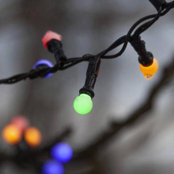 Berry Mini LED fényfüzér időzítő funkcióval színes kép