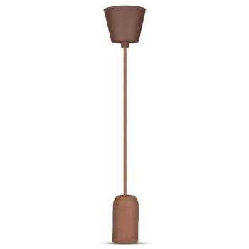 Beton függeszték, E27, barna, V-TAC, 3749 kép
