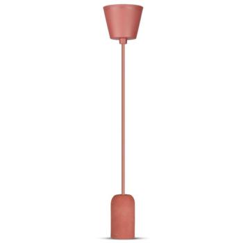 Beton függeszték, E27, piros, V-TAC, 3743 kép