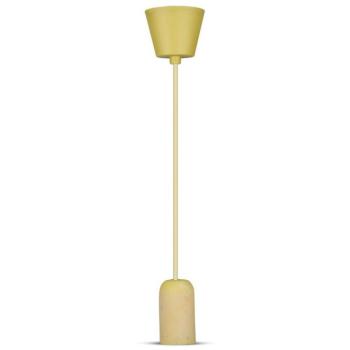 Beton függeszték, E27, sárga, V-TAC, 3745 kép