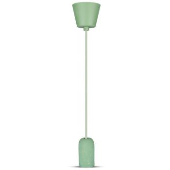 Beton függeszték, E27, zöld, V-TAC, 3742 kép