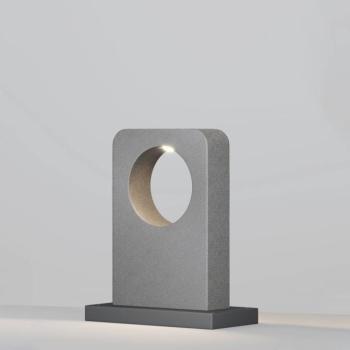 BETONE LED ösvény világítás, magasság 49 cm, szürke, cement, IP65 kép