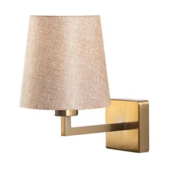 Bézs-aranyszínű fali lámpa ø 18 cm Profil – Opviq lights kép