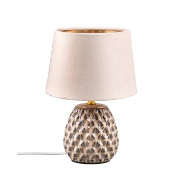 Bézs asztali lámpa (magasság 27 cm) Ariana – Reality kép