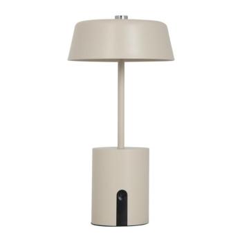 Bézs fém LED asztali lámpa (magasság 22,5 cm) Elemental LED – Leitmotiv kép