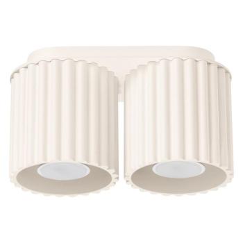 Bézs fém spotlámpa 10x21 cm Zora – Sollux kép
