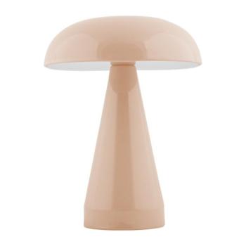 Bézs LED dimmelhető asztali lámpa fém búrával (magasság 20,5 cm) Rachel – Leitmotiv kép