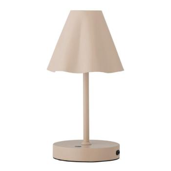 Bézs LED dimmelhető asztali lámpa fém búrával (magasság 28 cm) Lianna – Bloomingville kép