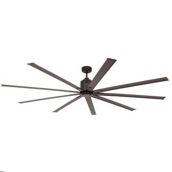 BIG SMOOTH ECO mennyezeti ventilátor, bronz, 220 cm, csendes kép