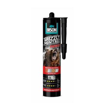 BISON Grizzly Erős Szerelési Ragasztó, 370g kép