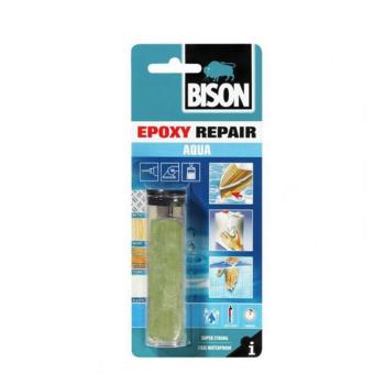 BISON Kétkomponensű Vízálló Epoxy Gyurmaragasztó, 56g kép