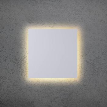 BLADE Q LED fali világítás, fehér, 34 x 34 cm, fém, dimmelhető kép