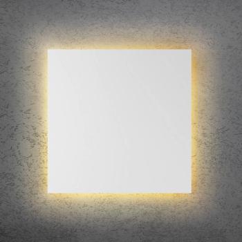 BLADE Q LED fali világítás, fehér, 44 x 44 cm, fém, dimmelhető kép