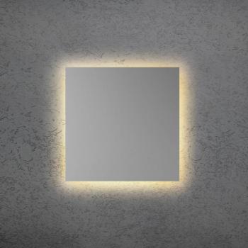 BLADE Q LED fali világítás, matt ezüst, 34 x 34 cm, fém, dimmelhető kép