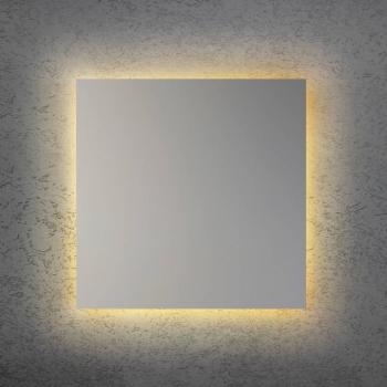 BLADE Q LED fali világítás, matt ezüst, 44 x 44 cm, fém, dimmelhető kép