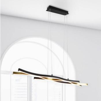 Blaze LED függőlámpa, CCT, dimmelhető, sárgaréz kép