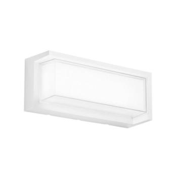 BLOCK LED kültéri falilámpa, fehér, szélesség 32 cm műanyag, CCT kép