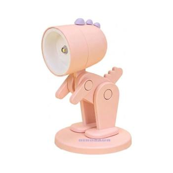 Bohemia-Design LED asztali lámpa LED/0,06W/3xLR41 rózsaszín dinoszaurusz DIN-P kép