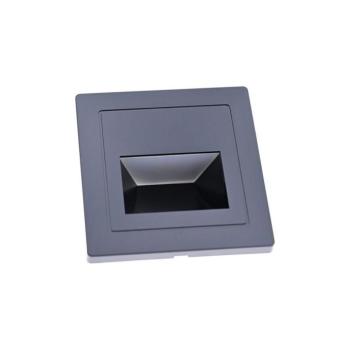 Bohemia-Design LED lépcsővilágító lámpa LED/3W/230V 6000K fekete NASC6 kép