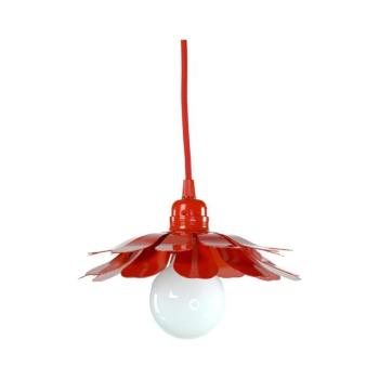 Bohemia-Design - Zsinóros függőlámpa 1xE27/60W/230V piros LSE-CE9 kép