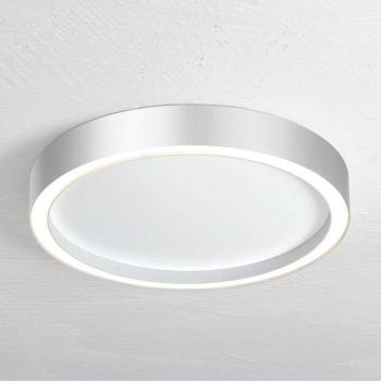 Bopp Aura LED mennyezeti világítás, Ø 30 cm, fehér/alumínium kép