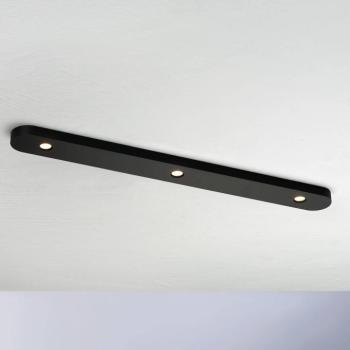 Bopp Close 3 izzós LED mennyezeti lámpa, fekete kép