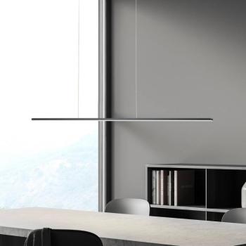 Bopp LED lógó lámpa Baseline 2.0, fekete, hossza 119 cm kép