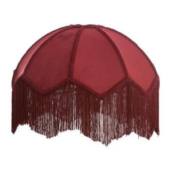 Borvörös lámpabúra ø 35 cm Malacia – Light & Living kép