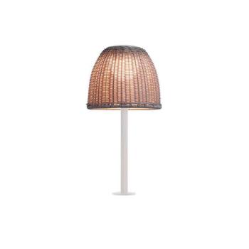 Bover Atticus LED asztali lámpa, natúr fehér/bézs, magasság 50 cm kép