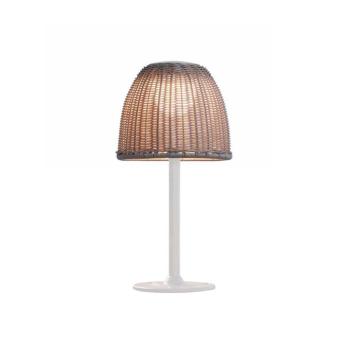 Bover LED állólámpa Atticus, 40 cm magas, natúr fehér/bézs színben kép
