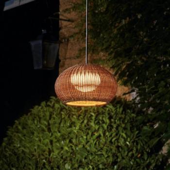 Bover LED-es Garota függőlámpa, dugó grafit barna/barna kép