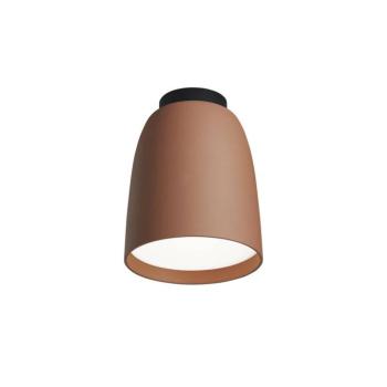 Bover LED kültéri mennyezeti lámpa Nut, terrakotta, alumínium/acél kép