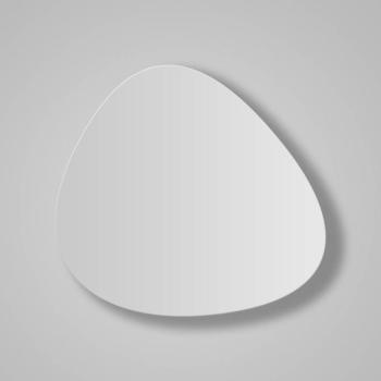 Bover Tria 03 LED fali lámpa, fehér, Ø 31 cm szab. kép