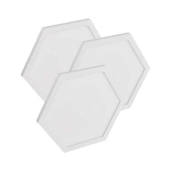 GoSmart LED-es lámpatest Hexagon, kiegészítő készlet,3 rész, 1,8 W, RGBIC dimmelhető, WiFi, IP20, EMOS, ZIW223R kép