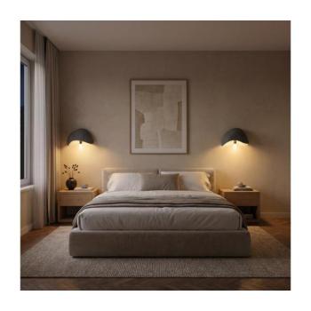 BRILAGI - 2 darabos WABI SABI fali lámpa szett, 1xE14/40W/230V, szürke 422WBL1181 kép