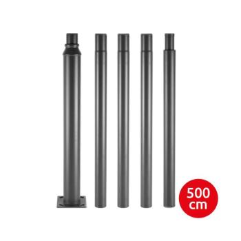 BRILAGI - 5 m-es fém rúd kültéri világítóoszlophoz, Ø58 mm, antracit BRI784 kép