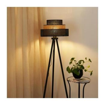 BRILAGI - Állólámpa DAKOTA LUNETA 1xE27/15W/230V fekete/rattan 607889 kép