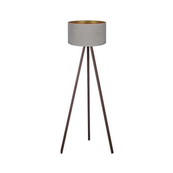 BRILAGI - Állólámpa VELVET 1xE27/60W/230V barna/szürke AS0464+DU82498 kép