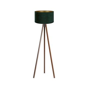 BRILAGI - Állólámpa VELVET 1xE27/60W/230V wenge/zöld AS0462+DU82474 kép