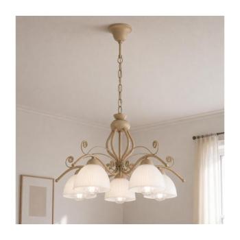 BRILAGI - ANTICO MODERN láncos csillár 5xE27/60W/230V bézs 8590828037927 kép