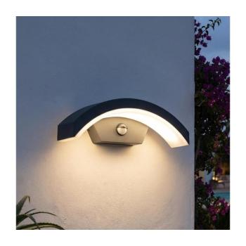 BRILAGI - ARCELO LED kültéri fali lámpa szenzorral LED/8W/230V IP54 BRZ1107/PIR-AN kép