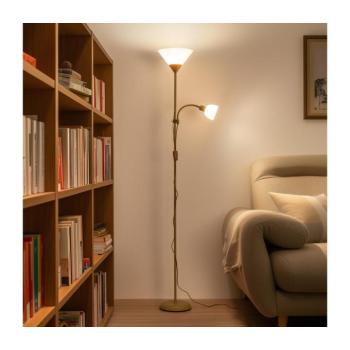 BRILAGI - ARIANA állólámpa 1xE27/100W/230V + 1xE14/25W aranyszínű 63053 kép