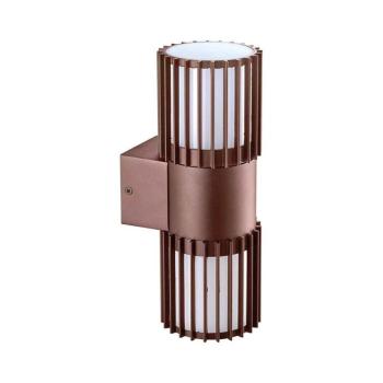 BRILAGI - ARMOR kültéri fali lámpa 2xGU10/35W/230V IP44 barna BRLP3026D-REZ kép