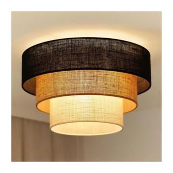 BRILAGI - ASPEN LUNETA stropní svítidlo 1xE27/15W/230V pr. 45 černá/béžová/krém 607766 kép