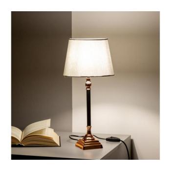 BRILAGI - Asztali lámpa CERIA 1xE14/40W/230V Ø 20,5 cm fekete/rézszínű/szürke 1xEG49626+1xEG781031 kép