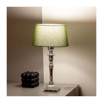 BRILAGI - Asztali lámpa CERIA 1xE27/60W/230V átm. 25 cm ezüst/zöld 1xEG49191+1xEG781034 kép