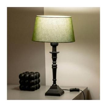 BRILAGI - Asztali lámpa CERIA 1xE27/60W/230V átm. 25 cm fekete/zöld 1xEG49185+EG781034 kép