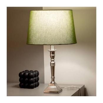 BRILAGI - Asztali lámpa CERIA 1xE27/60W/230V átm. 30 cm ezüst/zöld 1xEG49191+1xEG781039 kép