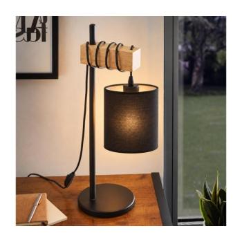 BRILAGI - Asztali lámpa NUBILA 1xE27/40W/230V barna/fekete EG780173+BG1581 kép